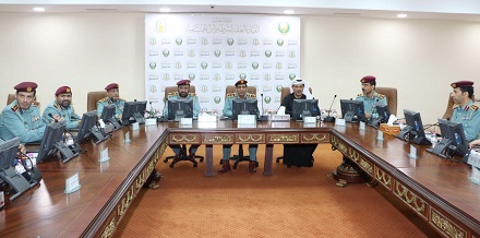 قائد عام شرطة رأس الخيمة يؤكد على ضمان الاستعداد والجاهزية خلال اجتماع لجنة القيادة العليا الثاني للعام 2017م